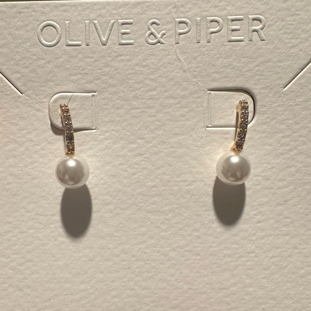 Olive & piper bridal earrings